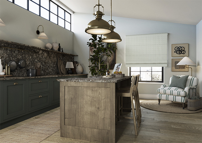 Scallop & Bud, Coles Green - Roman Blind - Image 6